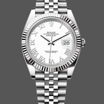 Super Clone Women's Rolex Datejust 31-m278278 0046, 31mm, Yellow Gold, Olive Green Floral, President Green