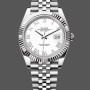 Super Clone Women's Rolex Datejust 31-m278278 0046, 31mm, Yellow Gold, Olive Green Floral, President Green