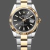 Super Clone Men's Rolex Day Date-M228206 0025, President, Blue Arabic Dial, Men’s Ice Blue