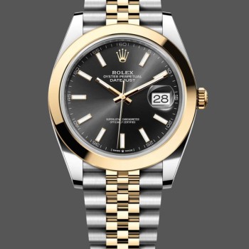Super Clone Men's Rolex Datejust 41mm Black Dial Jubilee Bracelet Men's  - M126303 0014 Black Dial
