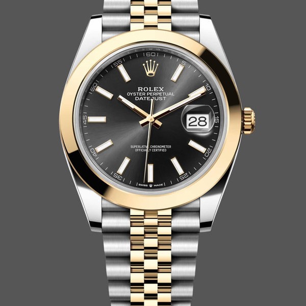 Super Clone Men's Rolex Datejust 41mm Black Dial Jubilee Bracelet Men's  - M126303 0014 Black Dial