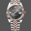 Super Clone Men's Rolex Datejust 41-M126333 0001, Oystersteel, Silver Dial, Men’s Silver