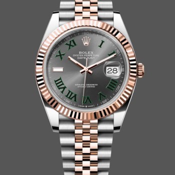 Super Clone Men's Rolex Datejust 41-M126333 0001, Oystersteel, Silver Dial, Men’s Silver