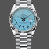 Super Clone Men's Rolex Datejust 41MM Ice Blue Dial with Fluted Bezel 126334 Ice Blue Dial