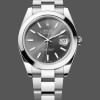 Super Clone Men's Rolex Datejust 41-M126300 0007, Oyster Stainless Steel, Slate Dial, Men’s Grey Dial