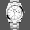 Super Clone Men's Rolex Datejust 41-M126300 0005, Stainless Steel, White Dial, Men’s White Dial
