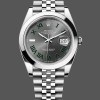 Super Clone Men's Rolex Datejust 41-m126300 0014, Stainless Steel, Slate Roman Dial, Jubilee Grey Dial