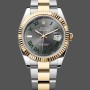 Super Clone Men's Rolex Datejust-m126333 0019, 41mm, Grey Two-Tone, Men’s Grey Dial