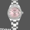 Super Clone Women's Rolex Datejust 28mm Women's-279384RBR PDO-Pink Diamond Dial-Oyster Bracelet Pink