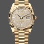 Super Clone Men's Rolex Datejust 41-126333 0014, Gold & Steel, Black Dial, Men’s Black