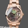 Super Clone Unisex's Rolex Day-Date 36mm Unisex-118205-MOP-Roman Numeral Dial MOP