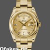 Super Clone Unisex's Rolex Day-Date 36mm Unisex-118208-Champagne Diamond Dial Champagne