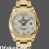 Super Clone Unisex's Rolex Day-Date 36mm Unisex-118208-Meteorite Grey-Diamond Dial Grey