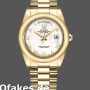 Super Clone Unisex's Rolex Day-Date 36mm Unisex-118208-Mother of Pearl-Roman Numeral Dial MOP