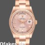 Super Clone Women's Rolex Day-Date 36mm Women's-118235-Everose Gold-Pink Diamond Dial Pink