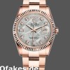 Super Clone Unisex's Rolex Day-Date 36mm Unisex-118235-Meteorite Diamond Dial Meteorite