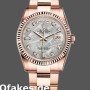 Super Clone Unisex's Rolex Day-Date 36mm Unisex-118235-Meteorite Diamond Dial Meteorite