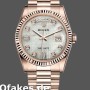 Super Clone Unisex's Rolex Day-Date 36mm Unisex-118235-Mother of Pearl Dial MOP