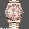 Super Clone Women's Rolex Day-Date 36mm Women's-118235-Pink Diamond Dial Pink