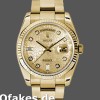 Super Clone Unisex's Rolex Day-Date 36mm Unisex-118238-Champagne Jubilee-Diamond Dial Champagne