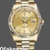 Super Clone Unisex's Rolex Day-Date 36mm Unisex-118238-Fluted Bezel-Champagne Dial Champagne