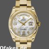 Super Clone Unisex's Rolex Day-Date 36mm Unisex-118238-MOP-White Dial MOP