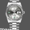 Super Clone Unisex's Rolex Day-Date 36mm Unisex-118239-Rhodium Grey Dial Rhodium<br />