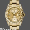 Super Clone Unisex's Rolex Day-Date 36mm Unisex-118338-Champagne Diamonds Dial Champagne
