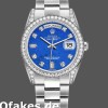 Super Clone Unisex's Rolex Day-Date 36mm Unisex-118389-Diamond Bezel-Blue Dial Blue<br />
