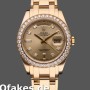 Super Clone Men's Rolex Day-Date-18948, 39mm, Champagne Diamond Dial, Special Edition, Men’s Champagne