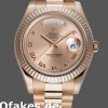 Super Clone Men's Rolex Day-Date-218235, 41mm, Rose Gold, Rose Roman Dial, Men’s Rose