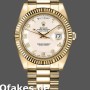 Super Clone Men's Rolex Day-Date-218238, 41mm, Ivory Dial, Yellow Gold, Men’s Ivory