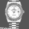 Super Clone Men's Rolex Day-Date-218239, 41mm, White Gold, White Roman Numerals Dial, Men’s White