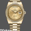 Super Clone Men's Rolex Day-Date-218348, 41mm, Champagne Roman Dial, Men’s Champagne