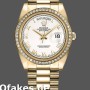 Super Clone Men's Rolex Day-Date-218348, 41mm, White Roman Dial, Men’s White