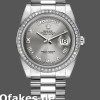 Super Clone Men's Rolex Day-Date-218349, 41mm, Rhodium Grey Dial, Men’s Grey