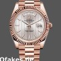 Super Clone Men's Rolex Day-Date-228235, 40mm, Sundust Stripe Motif Dial, Fluted Bezel, Men’s Sundust<br />
