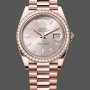Super Clone Men's Rolex Day-Date-228345RBR 0007, 40mm, Sundust Diamond Dial, Diamond Bezel, Men’s Sundust