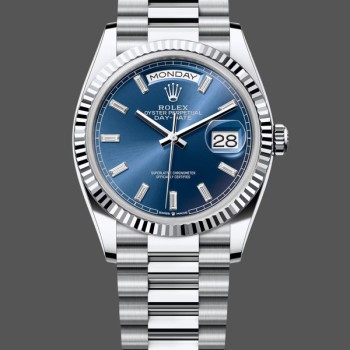 Super Clone Unisex's Rolex Datejust 36-m126284RBR 0017, 36mm, Stainless Steel, White Roman Jubilee, White