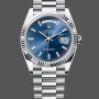 Super Clone Unisex's Rolex Datejust 36-m126284RBR 0017, 36mm, Stainless Steel, White Roman Jubilee, White