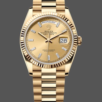 Super Clone Unisex's Rolex Datejust 36-m126284RBR 0017, 36mm, Stainless Steel, White Roman Jubilee, White