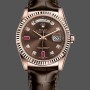 Super Clone Unisex's Rolex Day Date 36-128238 0011, Yellow Gold, MOP Diamond, MOP