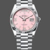 Super Clone Unisex's Rolex Day Date 36-M128236 0020, White Gold, Blue Ombre Dial, Blue Ombre Dial