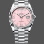 Super Clone Unisex's Rolex Day Date 36-M128236 0020, White Gold, Blue Ombre Dial, Blue Ombre Dial