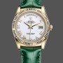 Super Clone Unisex's Rolex Day Date 36-m128236 0017, Platinum, White Dial, President Bracelet, White