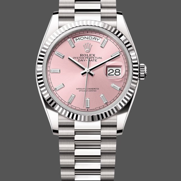 Super Clone Men's Rolex Datejust 41-m126334 0013, Grey Dial, Oystersteel & White Gold, Steel Strap, Grey