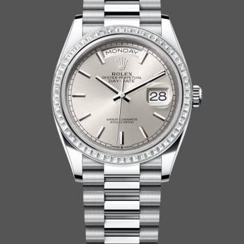 Super Clone Men's Rolex Datejust 41-126334 0024, Automatic, White Dial, White