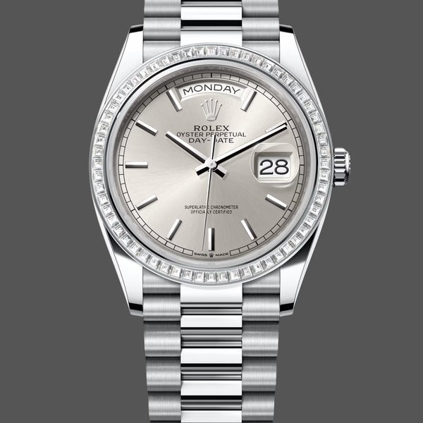 Super Clone Men's Rolex Datejust 41-126334 0024, Automatic, White Dial, White