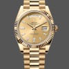 Super Clone Men's Rolex Day‑Date 40-m228238 0005, Yellow Gold, Champagne Dial, Champagne Dial
