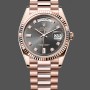 Super Clone Men's Rolex Submariner 40-16613T, 18K, Champagne Diamond Dial, Black Bezel, Gold Champagne Dial